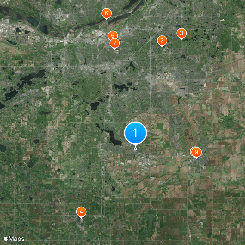 Lakeville Map