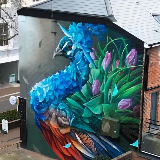 Proud Peacock, Bahar Floeers