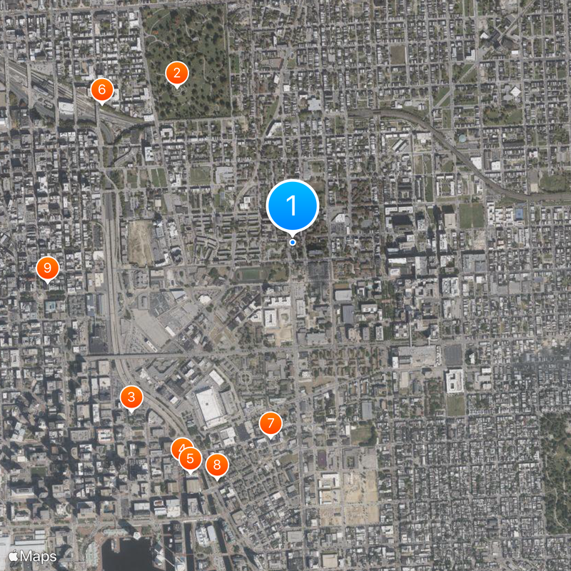 Baltimore metropolitan area Map