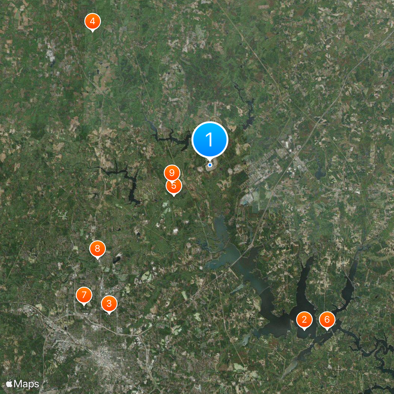 Federal Correctional Complex, Butner Medium II Map