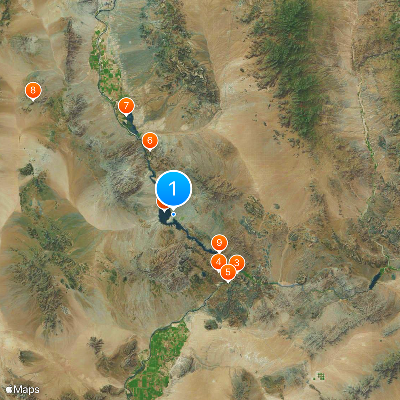 Puente de Londres Mapa