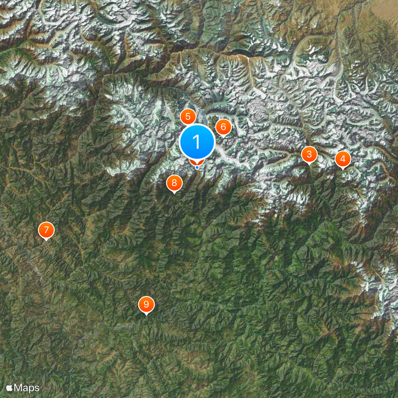 Kedarnath Map