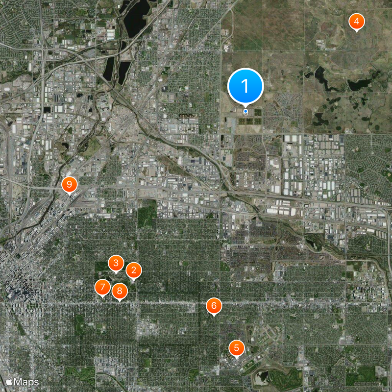 Dick's Sporting Goods Park Map
