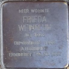 Stolperstein dedicated to Frieda Weinblum