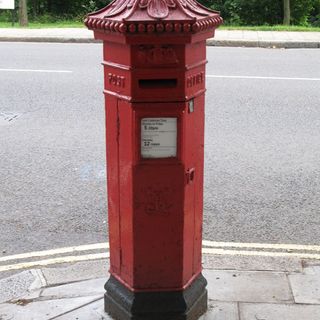 Letter Box At Corner Of Prince Albert Road And Wells Rise