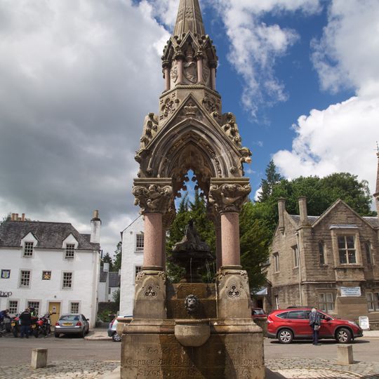Dunkeld, The Cross,  Monument To 6th Duke Of Atholl