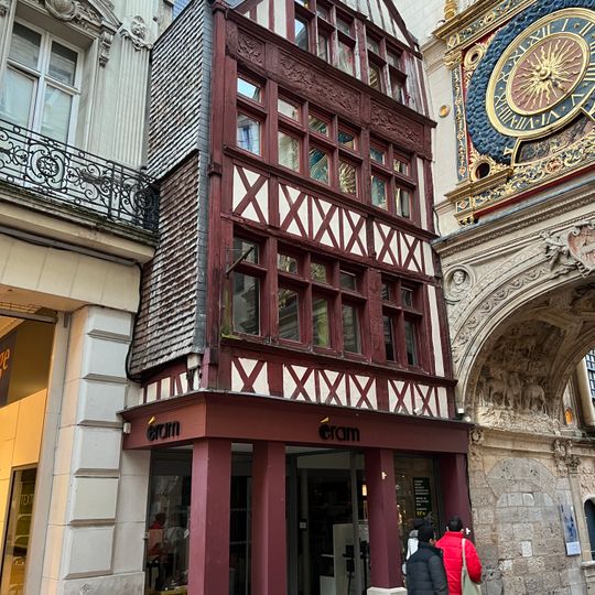 95 rue du Gros-Horloge, Rouen