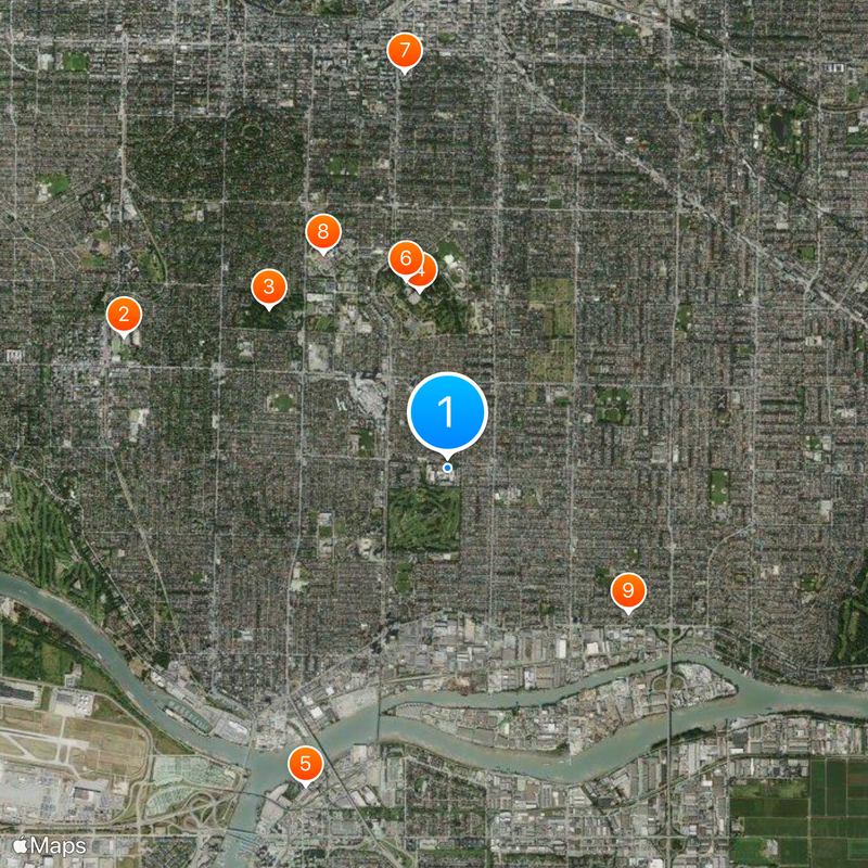 Langara College Map