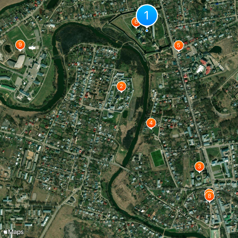 Monastery of Saint Euthymius Map