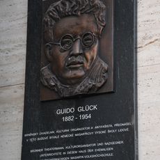 Pamětní deska Guida Glücka