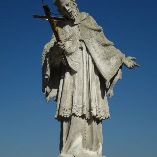 Statue of John of Nepomuk at Oberes Stadttor, Weitra