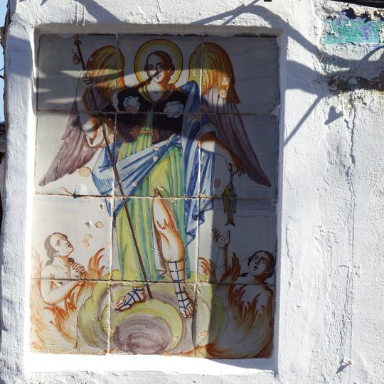 Ceramic panel of Saint Raphael