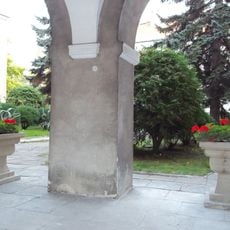 Ogród z dziedzińcem