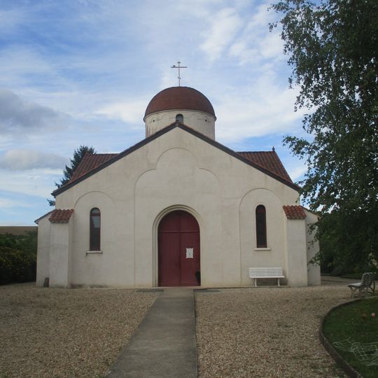 Église du monastère orthodoxe Notre-Dame-de-Toute-Protection de Bussy-en-Othe