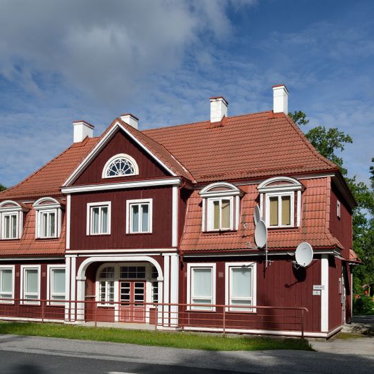Station building of Sindi railway station