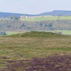 Bowl barrow on Longstone Moor