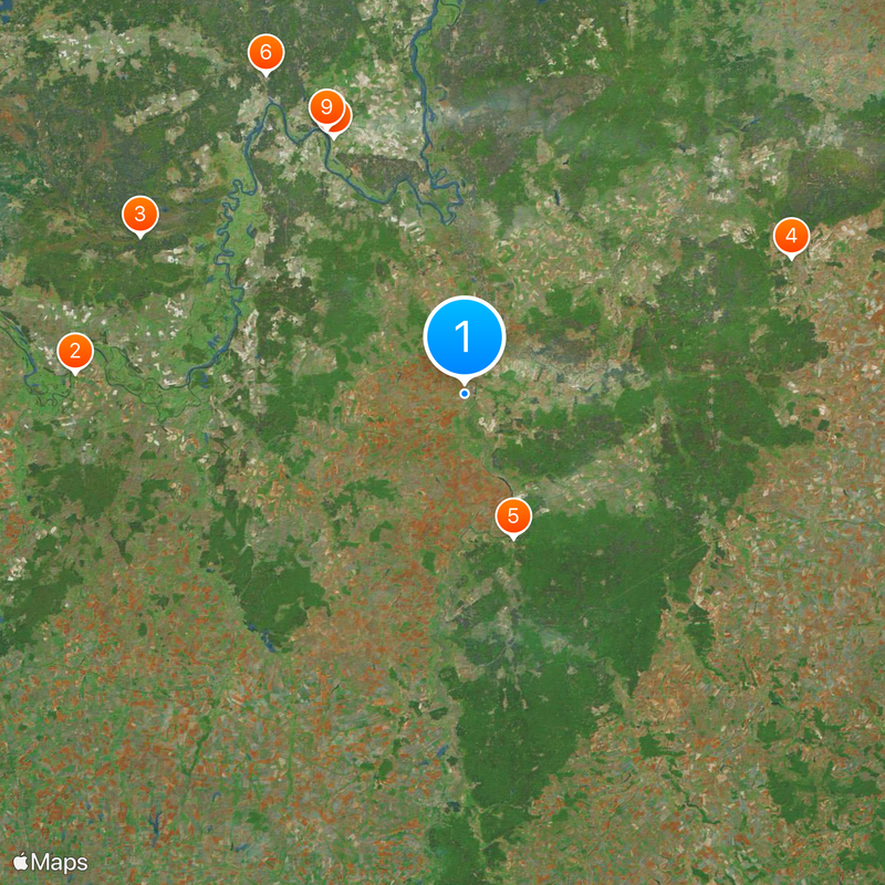 Sasovo Map