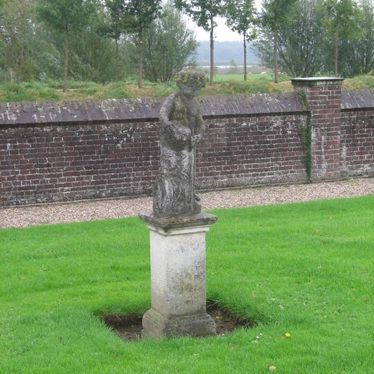 Vier putti op het bastion