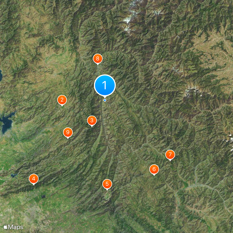 Neelum-Jhelum Hydropower Station Map