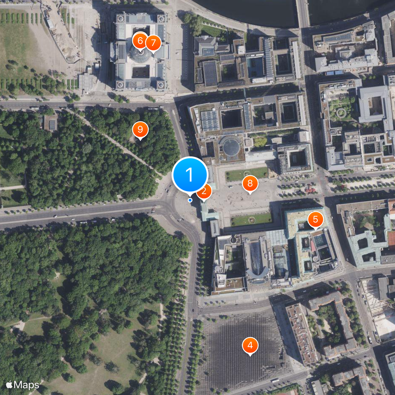 Platz des 18. März Map
