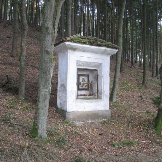 Kaplička jižně od Košetic