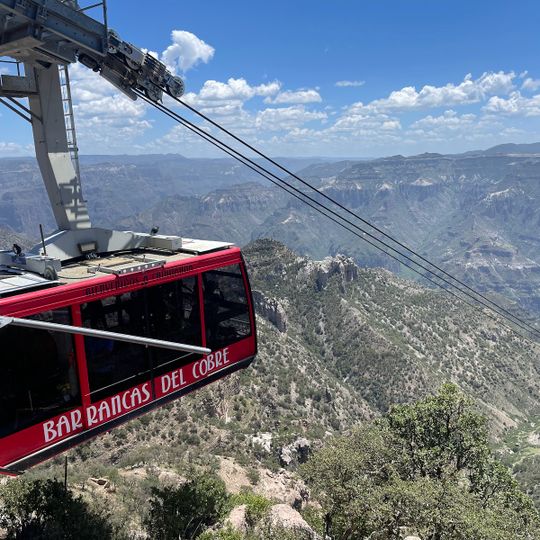 Parque de aventura Barrancas del cobre