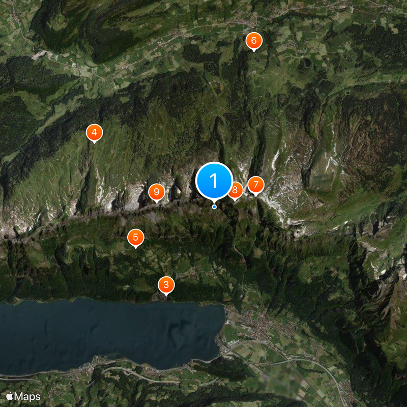 Churfirsten Map
