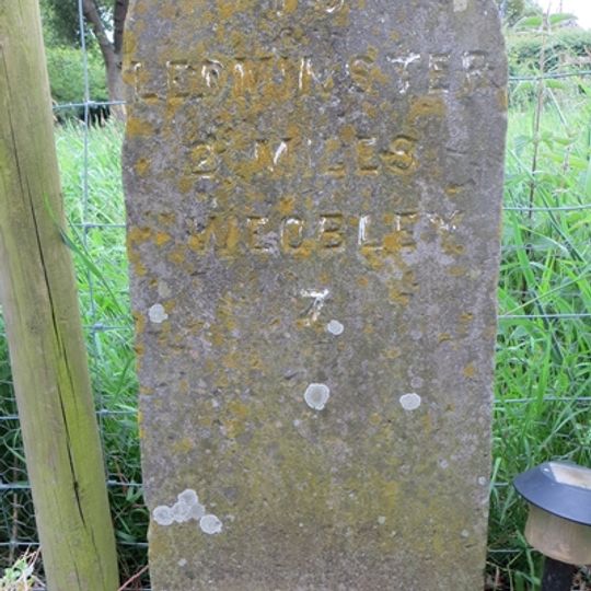 Milestone, Lawton Cross, nr Manor Farm