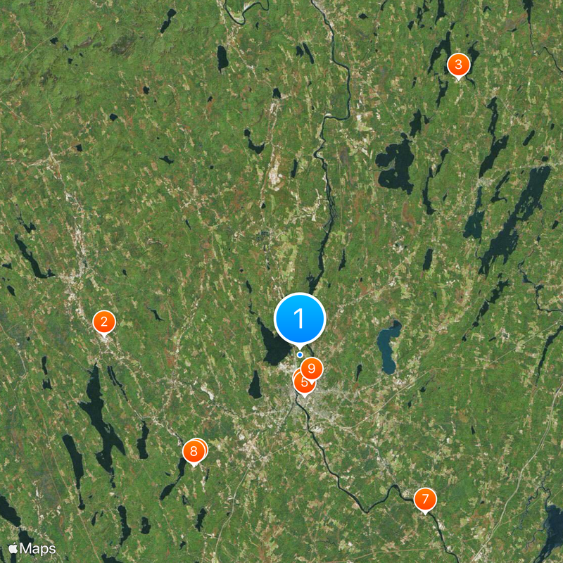 Androscoggin County Map