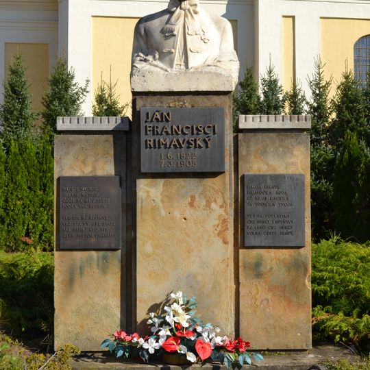 Pomník Jánovi Franciscimu Rim.