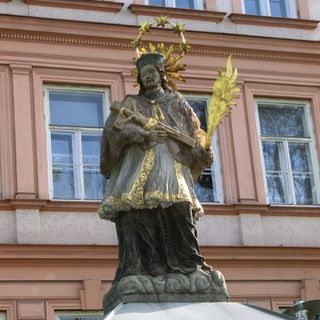 Statue of St. John of Nepomuk in Český Těšín
