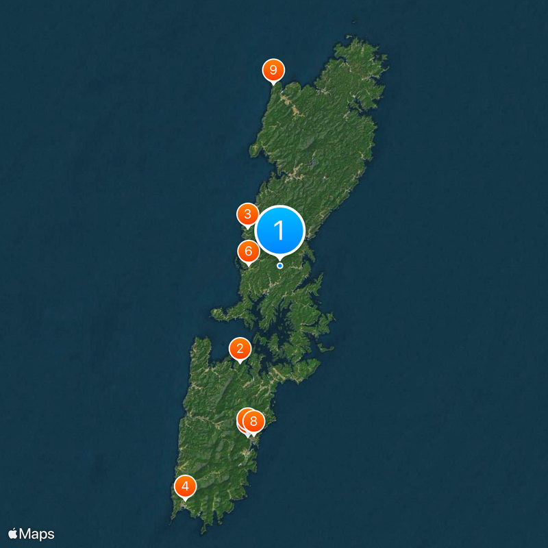 Tsushima Island Map