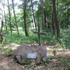 Památník na Václava Škampu u Hory Svatého Václava