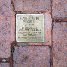 Stolperstein dedicated to Martin Otto Wachtel