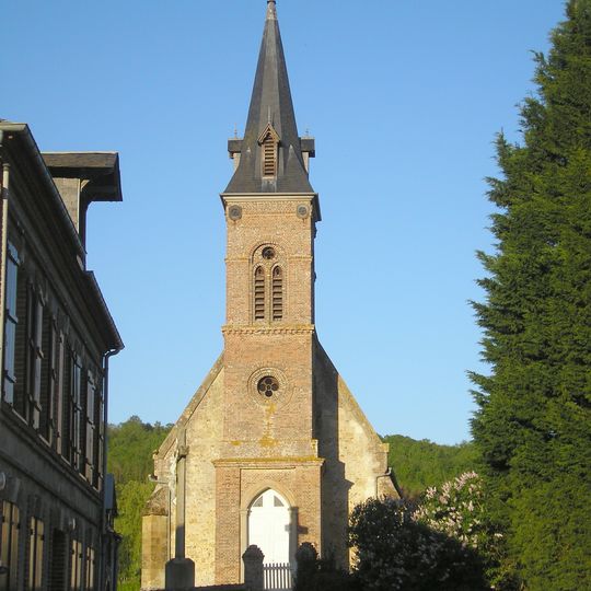 Église Saint-Aubin de Canapville