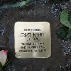 Stolperstein dedicated to Ernst Kreidl