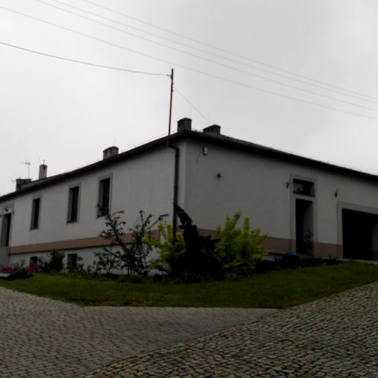 WOP post in Leszna Górna