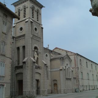 Église de la cité ouvrière Lafarge, appelée aussi Cité Blanche de Viviers