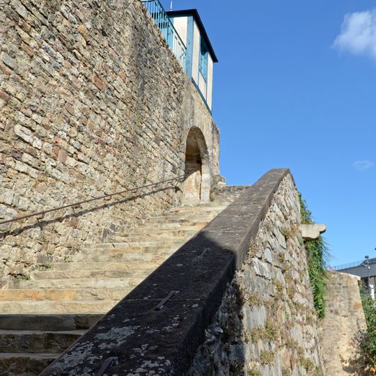 Escalier menant à la rue des Boucheries