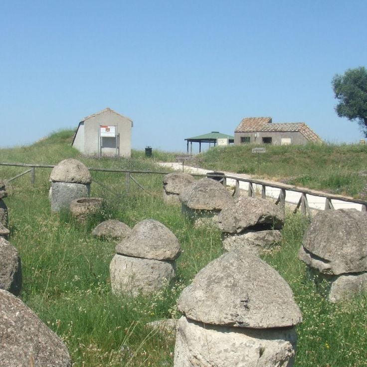 Nécropole étrusque de Tarquinia