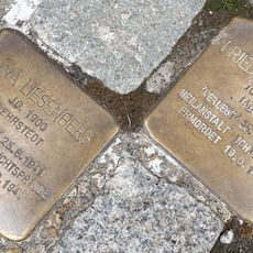 Stolperstein à la mémoire de Lina Liesenberg
