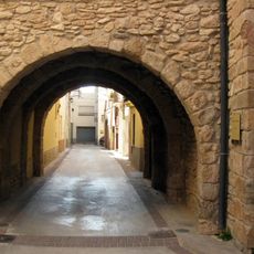 Arcade in the "Carrer de la Trinitat" Street