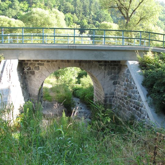 Železniční most přes Vodslivský potok