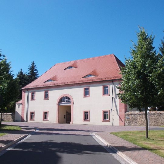 Einzeldenkmal der Sachgesamtheit Schloss Hubertusburg: Torhaus Hubertusburg 8; 9