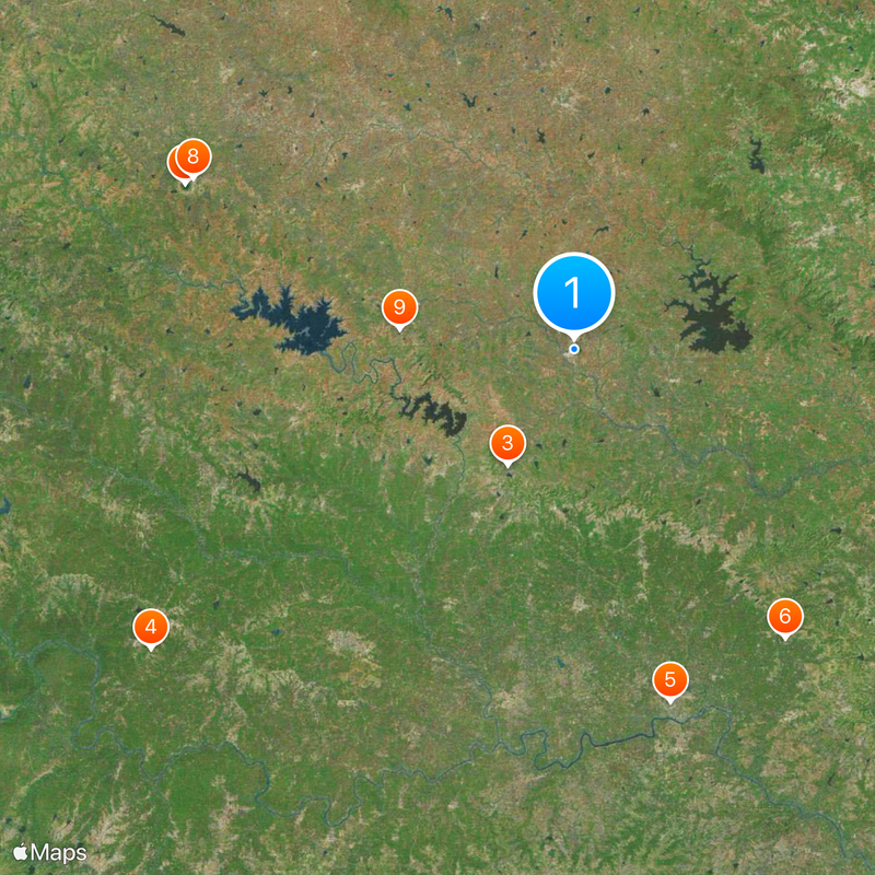 District d'Hingoli Carte