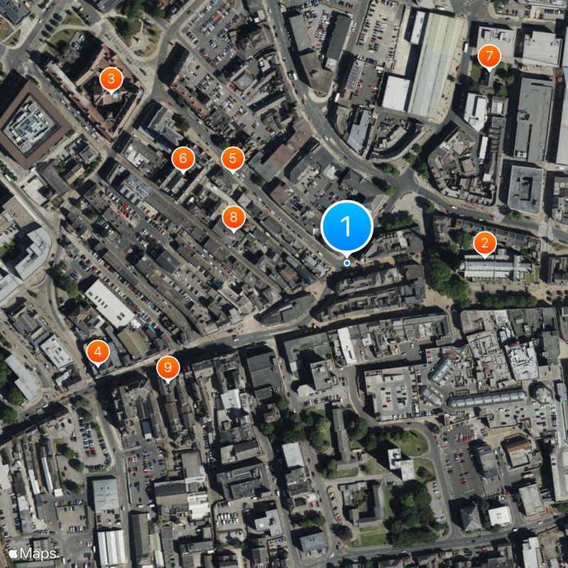 Wakefield Map