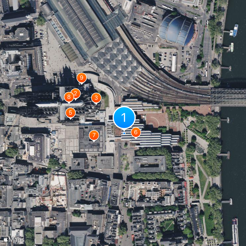 TH Köln – University of Applied Sciences Map