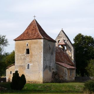 Église et presbytère de Mortemart