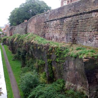 Part Of City Wall From Northgate To Phoenix Tower
