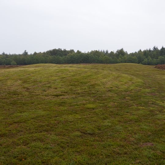 Terrein waarin vijf grafheuvels